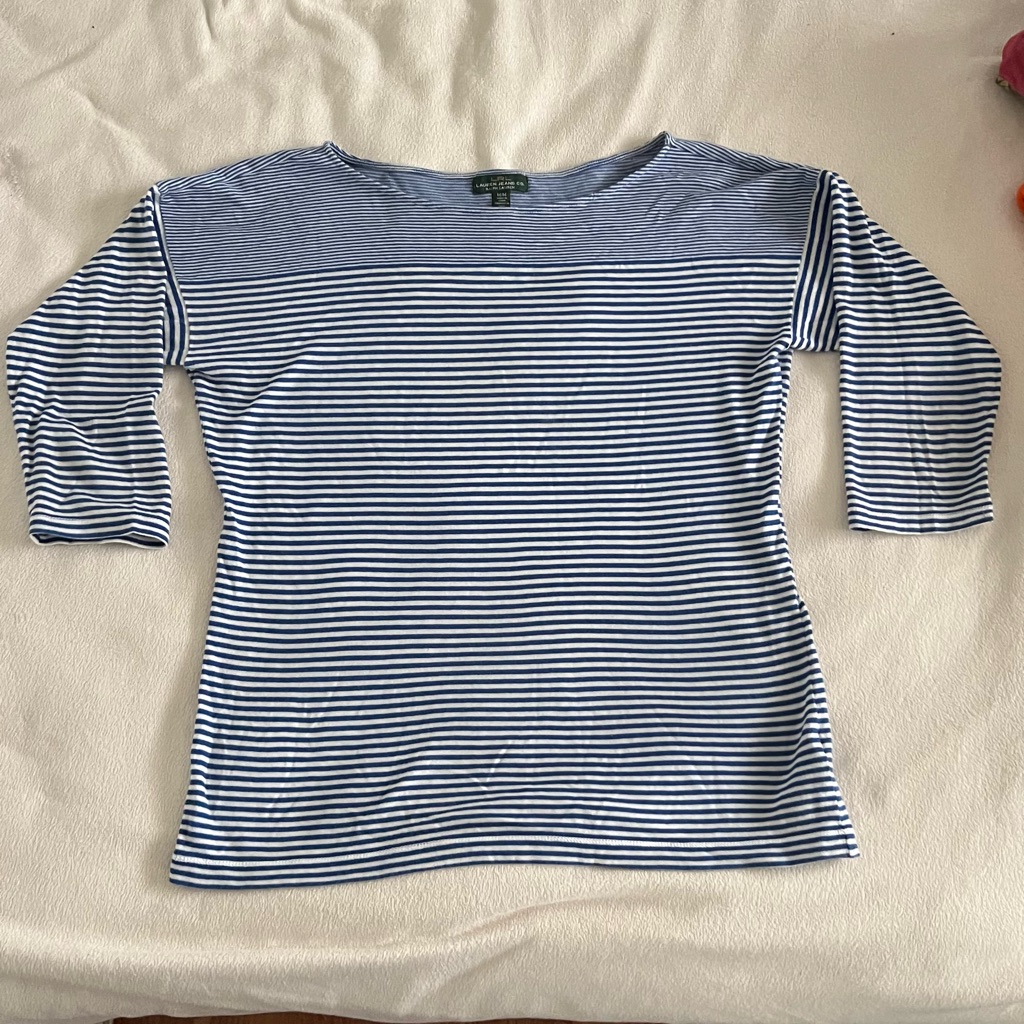 Lrl Lauren Jeans Co. Medium Striped Shirt
